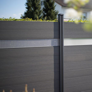 garden fence / louvered / WPC / FSC-certified