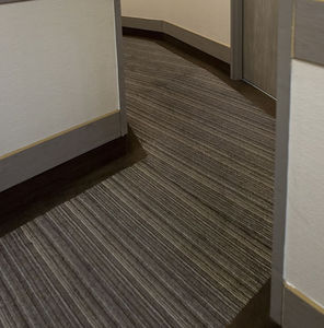 contemporary rug / wool / polyamide / striped
