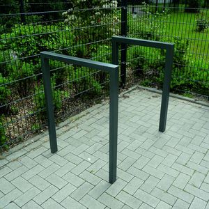 floor-mounted bike stand / steel / for public spaces