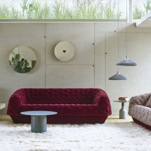 contemporary sofa / fabric / 2-person / 3-seater