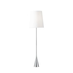 floor-standing lamp / contemporary / cotton / copper