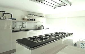 contemporary kitchen / slate / commercial / matte