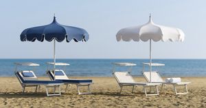 fabric patio umbrella / steel / aluminum
