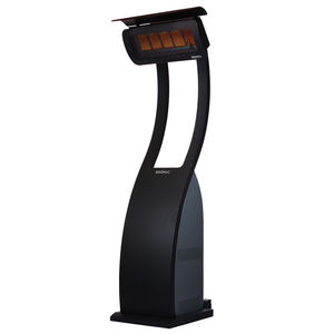floor-standing infrared patio heater / free-standing / gas / portable