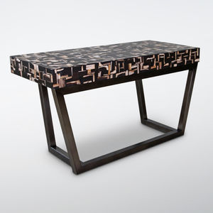wooden desk / contemporary