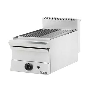gas grill / countertop / commercial / stainless steel
