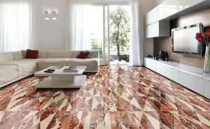 floor tile / marble / geometric pattern / multi-color