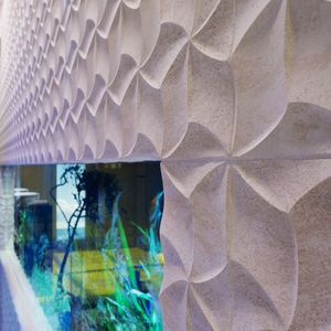 decorative panel / natural stone / marble / for interior fittings