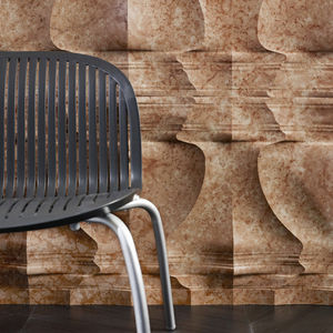 natural stone wall cladding / marble / interior / 3D