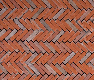 ceramic paver / permeable / made from recycled materials