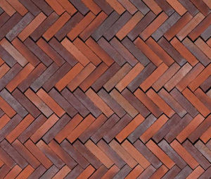 ceramic paver / permeable / made from recycled materials