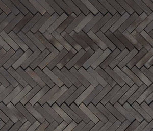 ceramic paver / pedestrian / made from recycled materials
