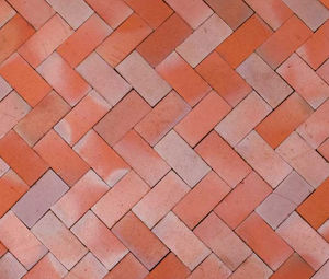 ceramic paver / pedestrian / made from recycled materials