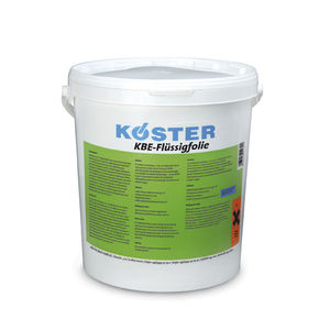 liquid waterproofing membrane / flat roof / bituminous / synthetic