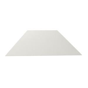 contemporary rug / plain / wool / rectangular