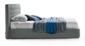 double bed / single / contemporary / fabric