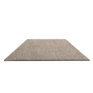 contemporary rug / plain / wool / linen
