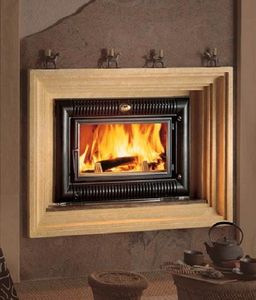 wood fireplace insert / 1-sided