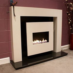 gas fireplace / contemporary / traditional / open hearth