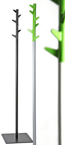 floor coat rack / contemporary / metal / commercial