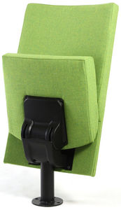 fabric auditorium seat / central base