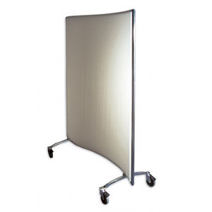 contemporary screen / textile / commercial / on casters