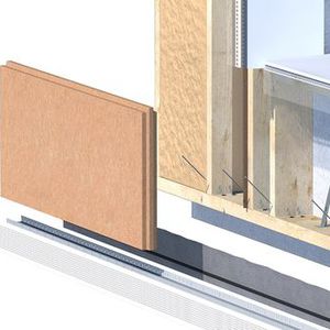 wood fiber facade system