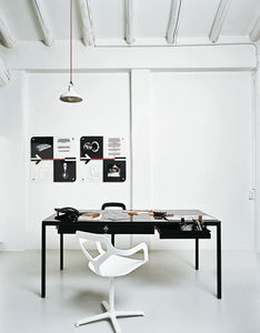 steel desk / laminate / contemporary