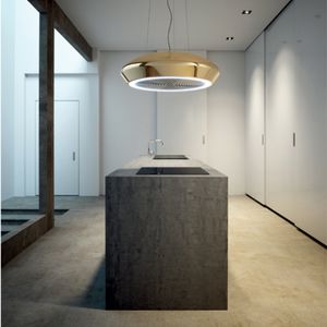 island extractor hood / original design / with built-in lighting