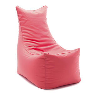 contemporary bean bag / fabric / blue / red