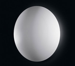 contemporary ceiling light / round / polycarbonate / blown glass