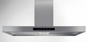 wall-mounted range hood / with built-in lighting