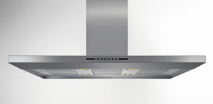 island range hood / with built-in lighting