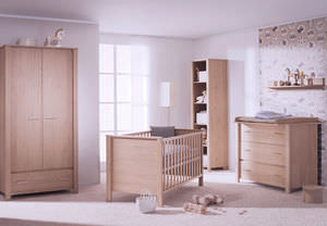 wooden children's bedroom furniture set / baby