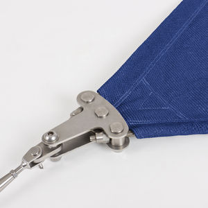 UV-resistant shade sail / commercial / triangular / rectangular