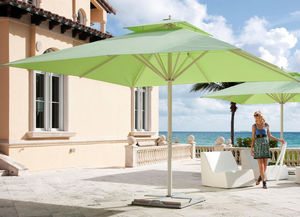 contract patio umbrella / acrylic / PVC / polyester