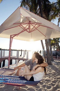 offset patio umbrella / for bars / for public pools / for hotels
