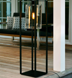 floor-standing lamp / contemporary / outdoor / aluminum