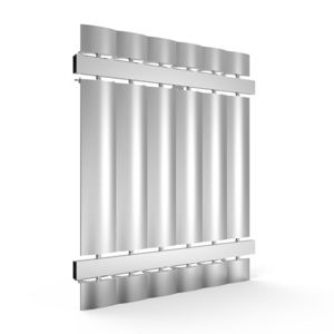 aluminum solar shading / for facades / for roofs / window