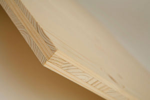 wooden structural panel / solid / cross-laminated
