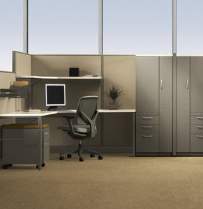 steel office unit / 3-drawer / 2-drawer / on casters