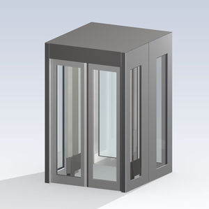 access control security interlocking door