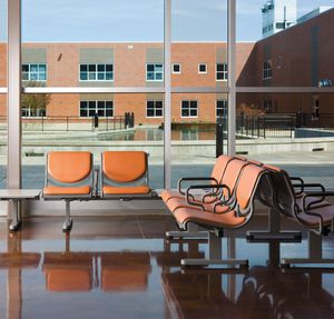 metal beam chairs / 3-seater / 4-seater / 2-person