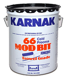 bituminous waterproofing membrane / for flashing / liquid / low-VOC