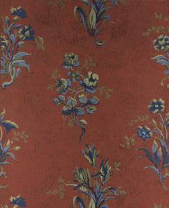 traditional wallpaper / floral pattern / color