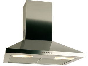 wall-mounted extractor hood / with built-in lighting