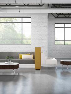 contemporary sofa / fabric / commercial / 2-person