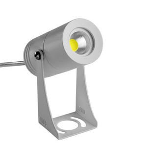wall-mounted spotlight / outdoor / LED / round
