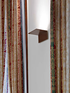 contemporary wall light / sheet metal / aluminum / LED