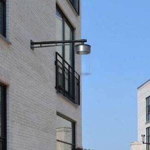 contemporary wall light / aluminum / galvanized steel / PMMA